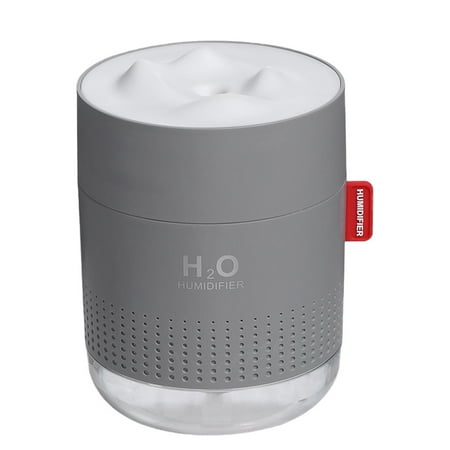 

500ml Portable Humidifier Mini Cool Mist Humidifier with Night Light Humidifier Auto Shut-Off Ultra-Quiet 2 Spray Modes Suitable for Home Baby Bedroom Office Travel