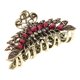 thumbnail image 1 of Pinzas para el pelo de metal para mujer, pinzas para el pelo de cristal con Púrpura Hugo Pinza de pelo grande para mujer, 1 of 8