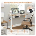 thumbnail image 5 of 48-Inch Electric Standing Adjustable Desk with Control Panel and USB Port, 5 of 9