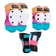 thumbnail image 6 of Triple Eight Roller Skating Combo Set - Pads & Helmet (Sunset) (Helmet Size XL/XXL, Pads Size JR), 6 of 6