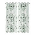 thumbnail image 2 of nqOlkjepod Outdoor Curtains for Patio Waterproof, Sage Green Geometric Outdoor Privacy Panels Grommet, Watercolor Color Block Art Blackout Outside Curtains for Porch/Cabana/Pergola 54"x95", 2 Panels, 2 of 8