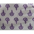 thumbnail image 5 of oneOone Georgette Viscose Violet Fabric Block Sewing Material Print Fabric By The Yard 42 Inch Wide-P2, 5 of 5