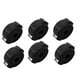 thumbnail image 4 of 6 piezas de tuercas de liberación rápida para tambor, piezas de kit de batería, reemplazo de hebilla de fijación profesional, tuerca de instalación, Negro, 4 of 8