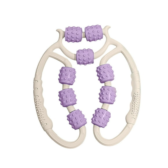 Rodillo para músculos de piernas Perfecl Rodillo manual para tejidos profundos Violeta