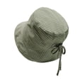 thumbnail image 3 of LILIYA Women's Summer Plaid Bucket Hat Quick-Drying Lightweight Packable Elegant Sun Hat Casual Beach UV Protection Fishing Travel Hat, 3 of 4