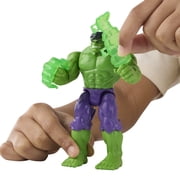 Marvel Avengers ActionVerse Hulk Action Figure & Accessories, 4.5-Inch (11.4 CM) Super Hero Toys & Figures for Kids, Ages 4+