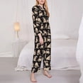 thumbnail image 3 of Sikiie French Bulldog Women's Long-Sleeve Shirt and Full-Length Bottom Pajama Set (s-xxl)-XX-Large, 3 of 7