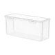 thumbnail image 1 of Caja Para Guardar Pan, Bocadillos, Verduras, Frutas Y Pasteles. Recipiente Transparente Para Pan Con Tapa Para Armario. 30 X 10,5 X 13 Cm., 1 of 8