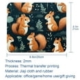 thumbnail image 5 of Squirrel Gaming Mousepad Square, 8.3x9.8 Inch Non-Slip Rubber Bottom Printed Mouse Mat for Office and Gaming, 5 of 6