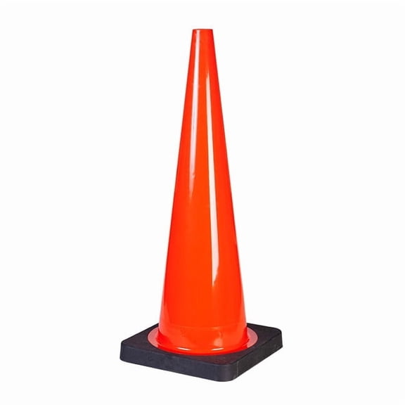TruForce™ Traffic Cones w/ Rubberized Black Base