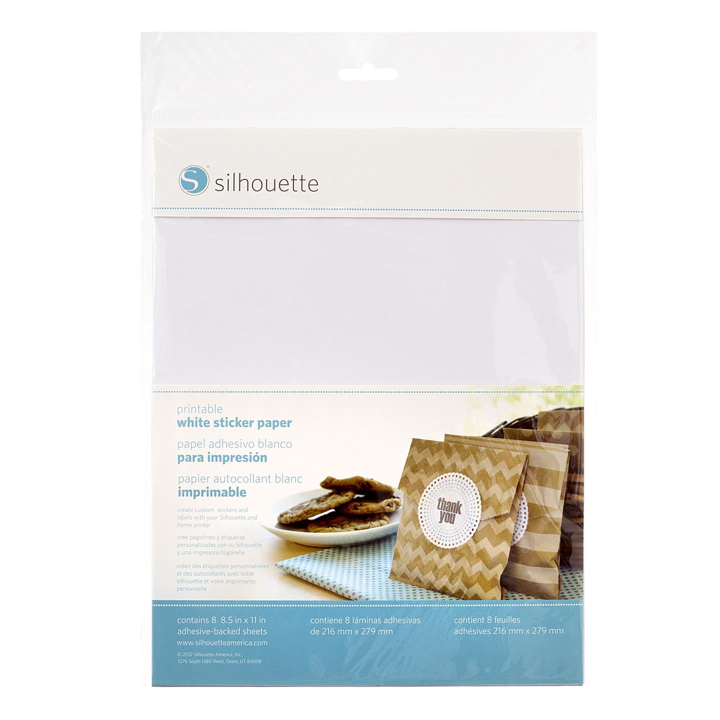 Printable White Sticker Paper Walmart