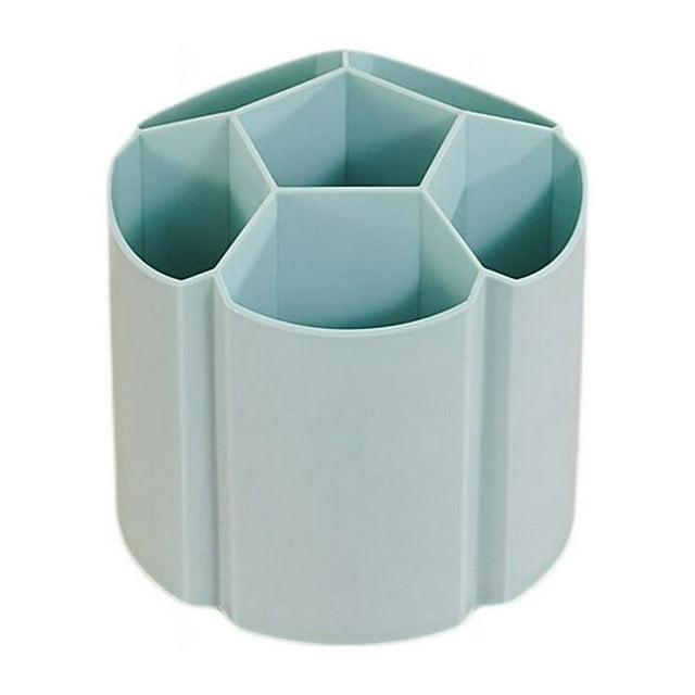 MesaSe Grande Capacité Porte-Stylo Étudiant Boîte de Rangement de Papeterie Créative Rotation à 360 Degrés Boîte de Rangement