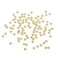 thumbnail image 4 of veasfak 100PCS Golden Daisy Flower Spacer Beads Loose for DIY Jewellery Making Bracelets, 4 of 9