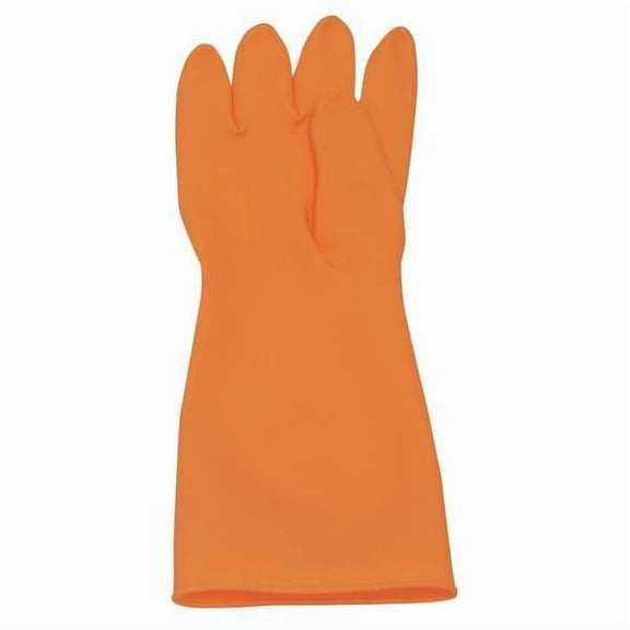 Honeywell North Chem Resistant Gloves,Orange,Sz 9,PR AK1815/O/9
