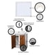 thumbnail image 4 of Gabinete De Baño Con Lavabo VARENNA Y Espejo Decorativo Decomobil, 4 of 6