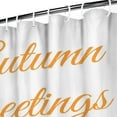 thumbnail image 3 of Autumn Greeting Pumpkin Harvest Shower Curtain,Washable Show Curtain with Hooks Friendly Polyester Fabric Curtains for Halloween Thansgiving Christmas Hotel Dorm, 3 of 5