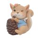 thumbnail image 1 of Juguete de adorno de figuras de ardilla de dibujos animados de resina Cono de pino Sunnimix Garden Mini Resin Ornament, 1 of 8