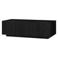 thumbnail image 6 of Evelyn&Zoe Paxton Modern Fiberboard Coffee Table, Black Grain, 6 of 7