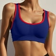 thumbnail image 2 of Everyday Bras for Women Sports Bras Crop Top Jogging Bras Sports Bra Top Yoga Bras for Women High Support Spanks with Bra Scrappy Sports Bras Running Tops for Women Crop Sports Bra Womens Blue M, 2 of 4