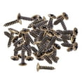 thumbnail image 1 of 50x Tornillos de Montaje para Guitarra Eléctrica ST SQ - Bronce 3x12mm Gloria Tornillos de montaje del golpeador, 1 of 9