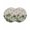 Beige, variant on Summer Tropical Leaves Round 13 Inch Placemats Set of 2, Gray Palm Trees Botanical HeatResistant Non Slip Place Mats for Dining Table, Wipeable Braided Kitchen Table Mats for Housewarming