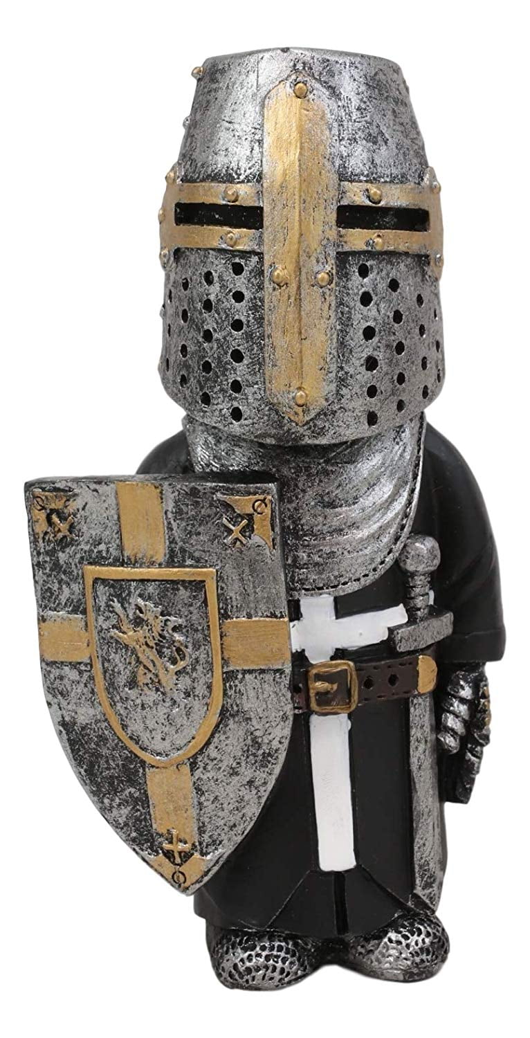 crusader knight figurine