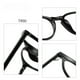 thumbnail image 4 of Gafas anti-luz azul, gafas de ordenador lisas con marco redondo y espejo plano retro para hombres y mujeres, 4 of 5
