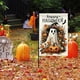 thumbnail image 4 of Bandera de Halloween de doble cara para jardín, decoración para exteriores, decoración festiva de Halloween, 4 of 6