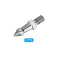 thumbnail image 3 of Unique Bargains M8 Thread Tripod Spike, 3 Pack Camera Tripod Ground Spike Screw Spike Mount Adapter Style 2, Silver, 3 of 6