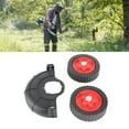 thumbnail image 4 of Lawn Mower Support Wheel, ABS String Trimmer Wheels Lightweight Wearable  for Grass Trimmer, 4 of 7