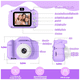 thumbnail image 5 of Cámara Digital Bloosom  Hd De Doble Lente 1080p Para Niños +32gb Morado, 5 of 5