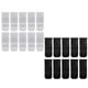 thumbnail image 3 of 20 Piezas Extensiones De Para Mujer Correa De Extensión Elástica Y Elástica Para Favores De Niñas, 3 Filas X 1 Ganchos ( Negro) Gloria Extensor de sujetador elástico, 3 of 9