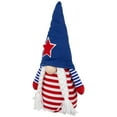 thumbnail image 3 of Northlight Americana Girl Gnome with Braids - 10.5" - Red and Blue, 3 of 5