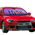 thumbnail image 2 of Windshield Sun Shade Foldable Car Front Window Sunshade For Car Suv Trucks Vans - Best Heat Shield Blocker Visor Cover Blocks Uv Rays And Keeps Your Vehicle Cool-Medium, 2 of 5