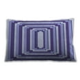 thumbnail image 1 of Ahgly Company Patterned Indoor Rectangular Slate Blue Lumbar Throw Pillow, 13 inch by 19 inch, 1 of 5