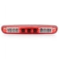 ECCPP For 2007-2008 Chevy Silverado GMC Sierra 1500 2500 3500 Red 3rd LED Brake Light
