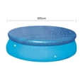 thumbnail image 6 of NUOLUX 10-foot Diameter Round Easy Set Pool Cover for Frame Pools Inflatable Swimming Fast Set Pool, 6 of 6