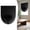 Black1|23.6"x59.1", variant on Blinds for Indoor Windows, No Tools No Drill Cut to Size Self Adhesive Cordless Window Shades, Temporary Light Filtering Pleated Paper Blinds for Home Office Nursery, 59.1" x 23.6", Black