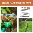 thumbnail image 3 of Raindrops 1Set Lightweight Brown Lizard Harness with Lead Rope and Adjustable Buckle for Outdoor, 3 of 6