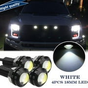 4*-12V-LED-Eagle Eye Lamp Car Grille Lighting Lights Waterproof For Truck SUV