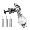 thumbnail image 2 of Kit de herramientas para quitar eslabones de reloj, herramienta para quitar eslabones de correa de reloj, herramienta para quitar pasadores de reloj con 3 pasadores adicionales para ajustar la correa, 2 of 8