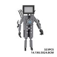 thumbnail image 1 of Hombre de inodoro MOC Bloques de construcción Titán TV Hombre Muñecas Monstruo Puzzle Spider Sound Man, para los fans Idea de regalo, 1 of 10