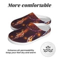 thumbnail image 6 of Wukai Beautiful Dreamcatcher1 Print Women's Indoor Bedroom Slipper Slip On Shoes, Unisex House Shoes with Anti-Skid Sole for Men, Gift for Women Men-13, 6 of 7
