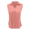 thumbnail image 3 of DuoJiaJ Women's Solid Color Sleeveless T Shirt Casual Loose Vest Top Women’s Athletic Tank Tops, 3 of 3