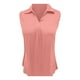 thumbnail image 4 of Camiseta sin mangas de color liso para mujer - Top informal holgado - Mezcla de poliéster y spandex - Versátil para combinar con otras prendas - Tallas S-XXL, 4 of 4