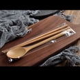 thumbnail image 3 of Ensemble de Cuillères et Baguettes en Bois, Bois Coréen, Soupe pour Manger, Mélange, Poignée à Cordon, Napperon de Table, Napperon Rond, Napperons Rigides pour Table à Manger, Napperons Jetables, Repas Intérieur, Bébé, Napperon Extérieur, 3 of 4