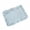 Sky Blue, variant on Ruffle Edge Placemat Cotton Placemat with Ruffle Edge Soft Reusable Solid Color Plaid Table Mat for Home Kitchen Dining Table Decoration for Birthday