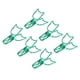 thumbnail image 5 of 100 clips para carpetas de gatitos, estilo animal lindo, sujeción fuerte, abrazaderas huecas para carpetas de gatos para notas, papeles, ropa, color verde, 5 of 5
