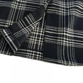 thumbnail image 4 of Femmes Automne Taille Haute Wild Rétro Laine Sac Jupe Hip Plaid Bouton Imprimé Mi-Longueur une-Ligne Robe, 4 of 9