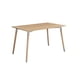thumbnail image 2 of Comedor MOBILKRAFT Rex 4 Sillas Rectangular Madera Estilo Contemporáneo Natural y Blanco, 2 of 4